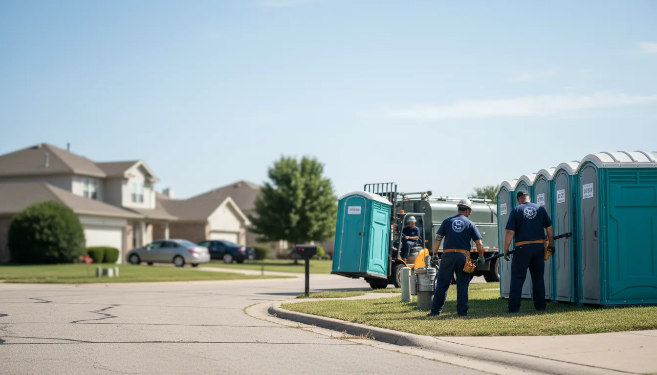 Porta Potty Rental in Sheyenne, ND near me